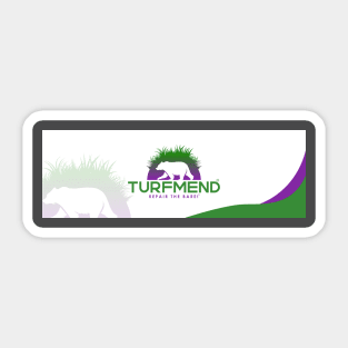 TurfMend Collage Sticker